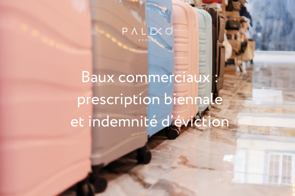 Lire la suite à propos de l’article Prescription biennale et indemnité d’éviction (arrêts du 12 février 2026)